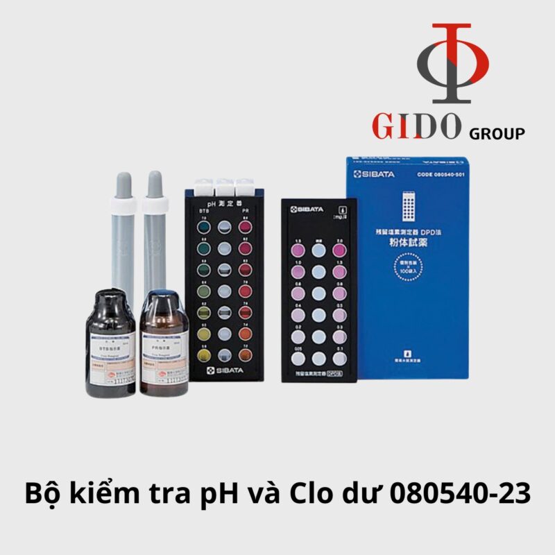 Bộ kiểm tra pH và Clo dư 080540-23