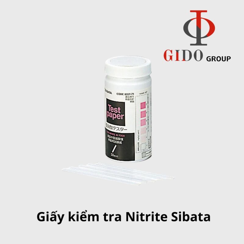 Giấy kiểm tra Nitrite Sibata dùng cho thực phẩm