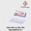 Giấy kiểm tra dầu TBA Sibata080570-411