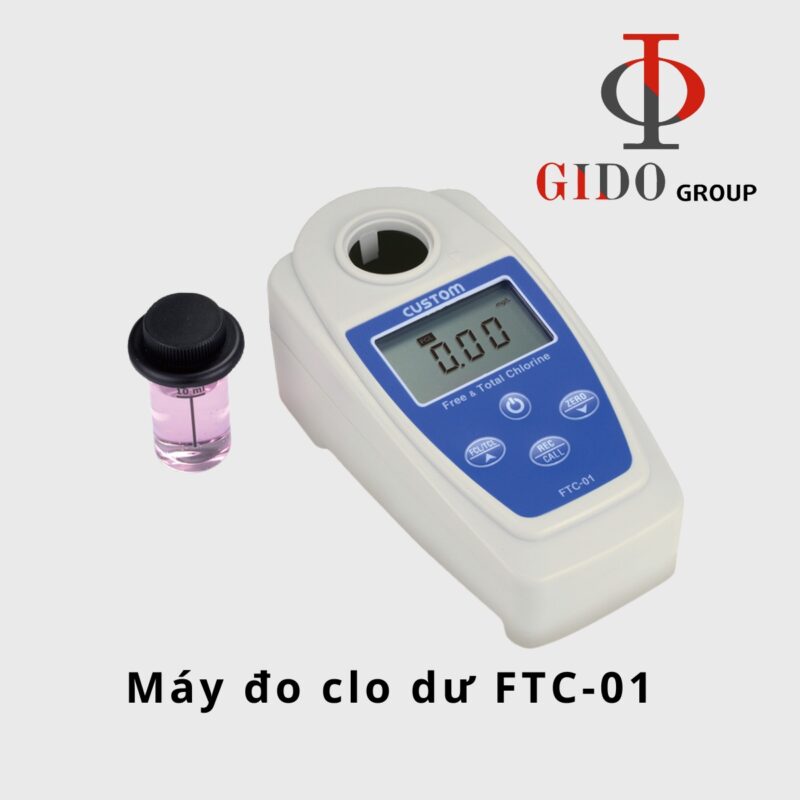Máy đo clo dư Custom FTC-01