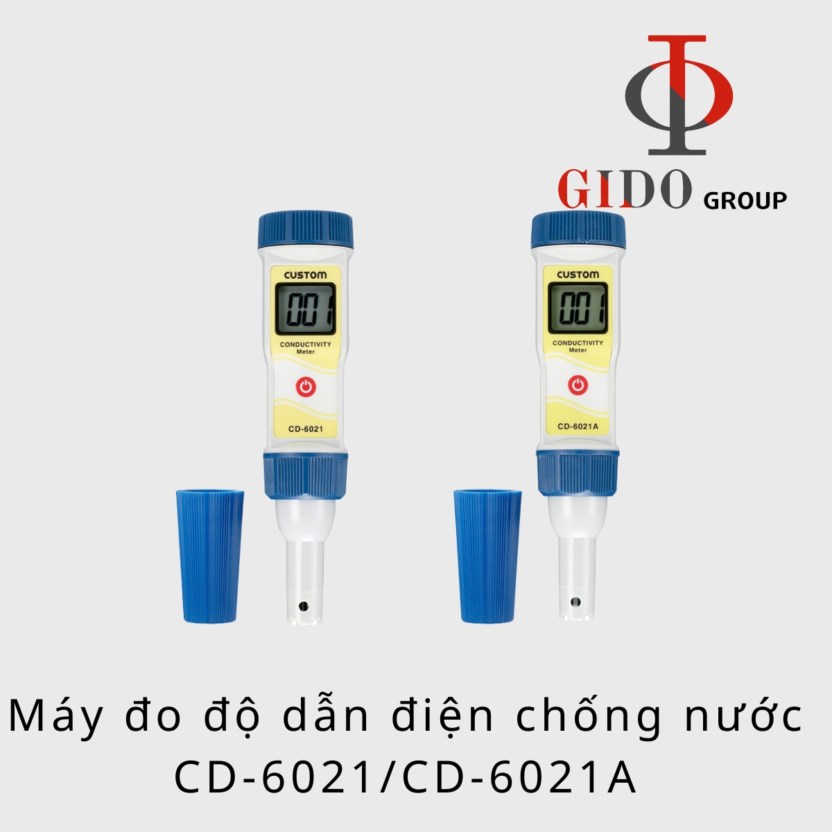 Máy đo độ dẫn điện chống nước CD-6021CD-6021A