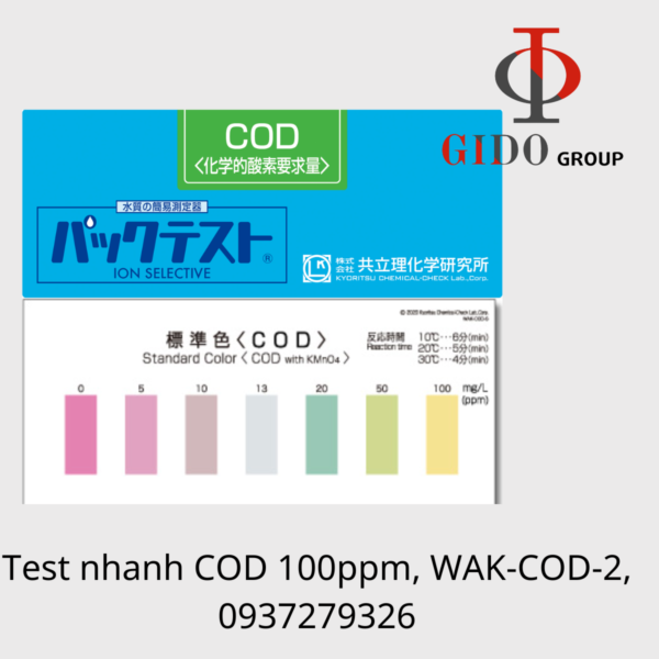 Test nhanh COD thang trung 100ppm - LABASEAN