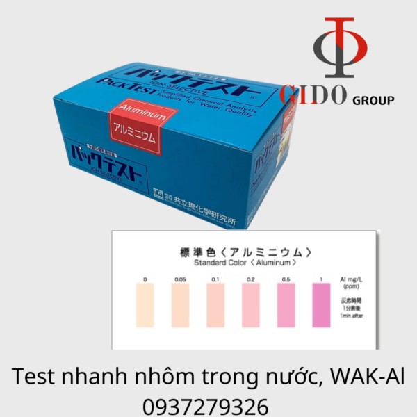 Test nhanh nhôm trong nước WAK-Al