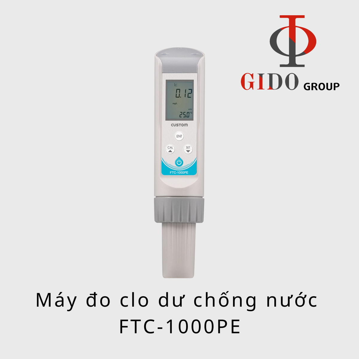 Máy đo clo dư chống nước FTC-1000PE