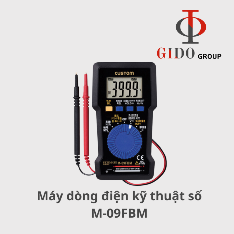 Máy dòng điện kỹ thuật số M-09FBM