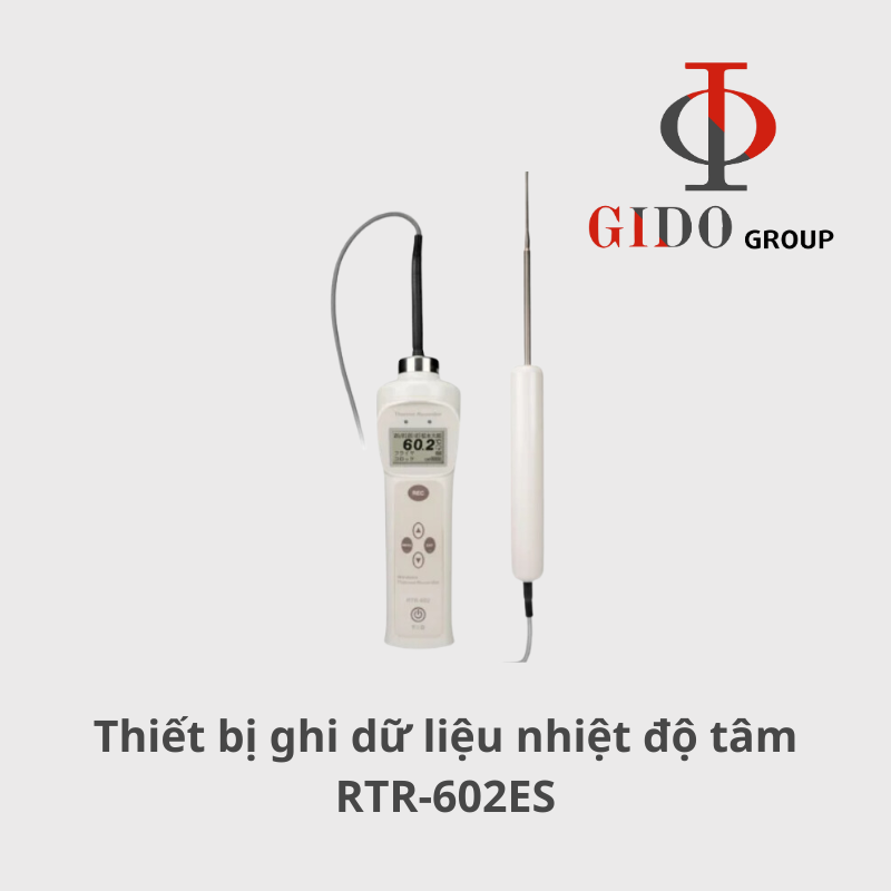 Thiết bị ghi dữ liệu nhiệt độ tâm RTR-602ES