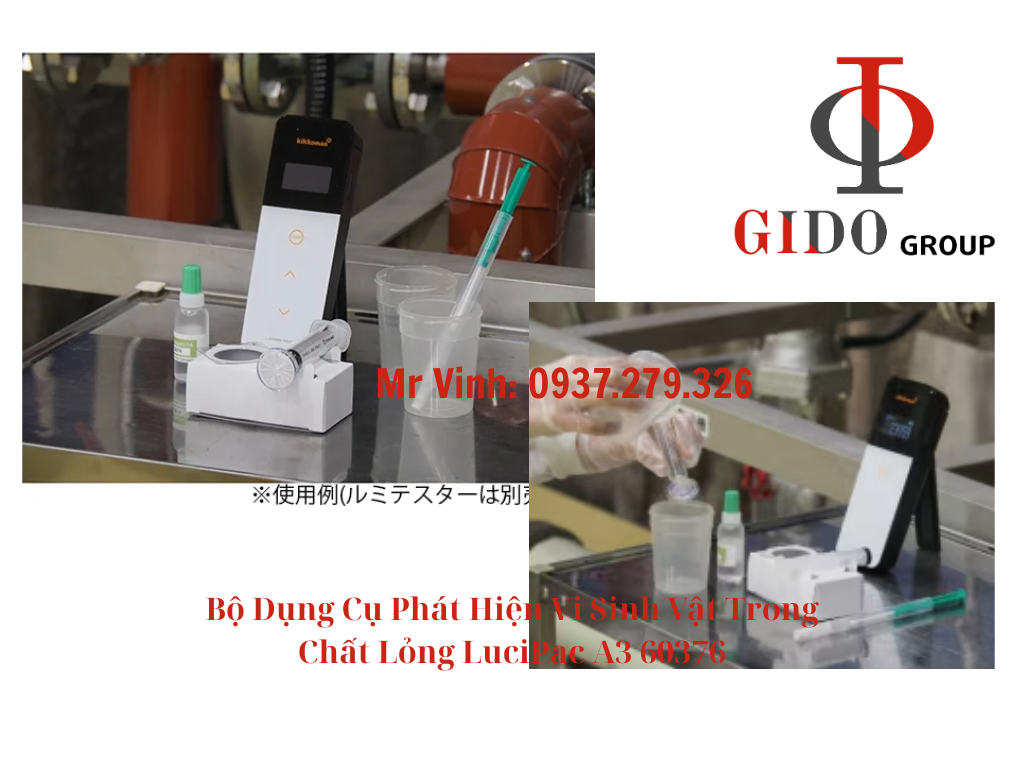 Bộ Dụng Cụ Phát Hiện Vi Sinh Vật Trong Chất Lỏng LuciPac A3 60376