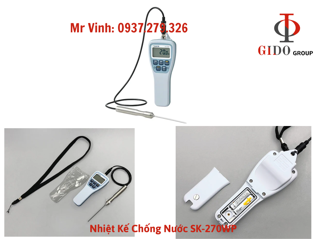 Nhiệt Kế Chống Nước SK-270WP