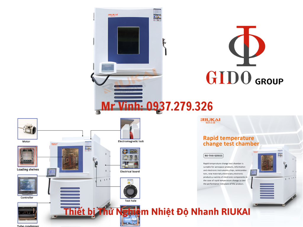 Thiết bị Thử Nghiệm Nhiệt Độ Nhanh RIUKAI