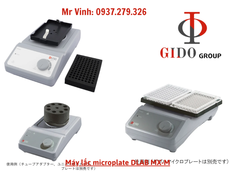 Máy lắc tấm vi thể MX-M nhỏ gọn cho phòng thí nghiệm