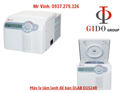 Máy ly tâm lạnh DLAB D1524R 15000 rpm cho phòng thí nghiệm