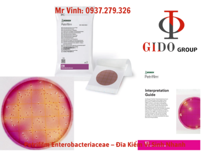 Khuẩn lạc Enterobacteriaceae trên Petrifilm