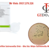 Kết quả xác nhận Salmonella đổi màu