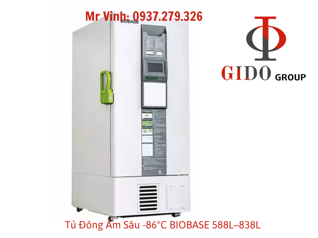 Tủ Đông Âm Sâu -86°C BIOBASE 588L–838L