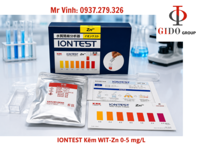 IONTEST Kẽm WIT-Zn 0-5 mgL