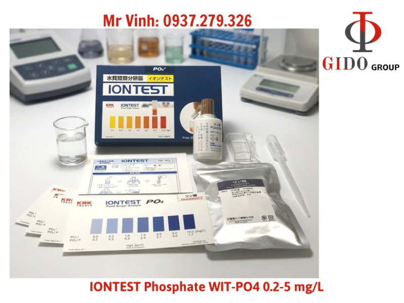 IONTEST Phosphate WIT-PO4 0.2-5 mg/L