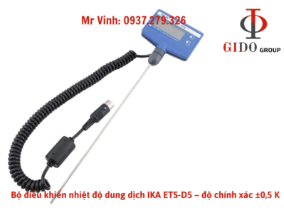 Bộ điều khiển nhiệt độ dung dịch IKA ETS-D5 – độ chính xác ±0,5 K