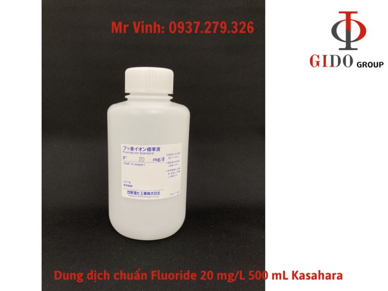 Dung dịch chuẩn Fluoride 20 mg/L 500 mL Kasahara