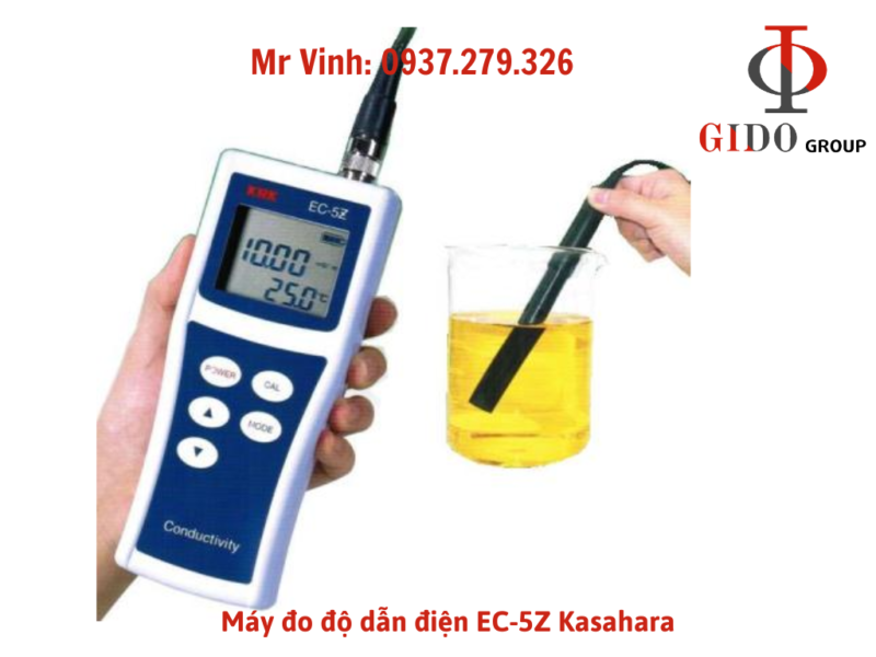 Máy đo độ dẫn điện EC-5Z Kasahara | EC-5Z-H / EC-5Z-L