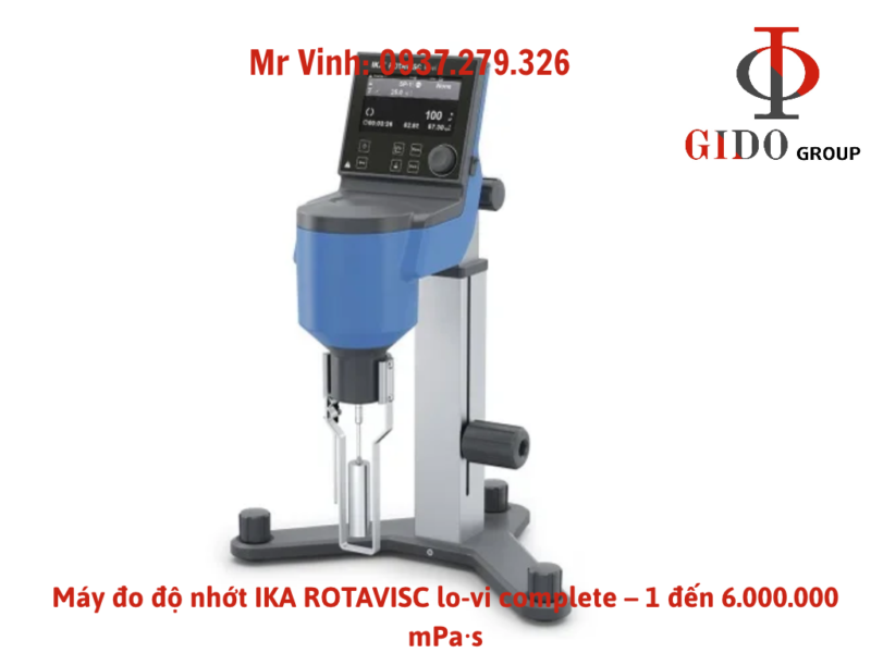 Máy đo độ nhớt IKA ROTAVISC lo-vi | 1–6.000.000 mPa·s